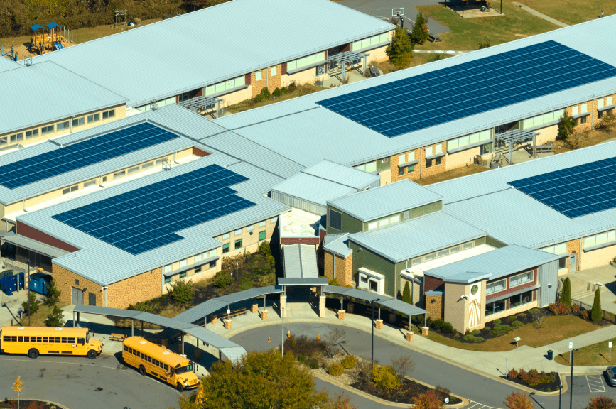 solar panels for schools blog mobile image